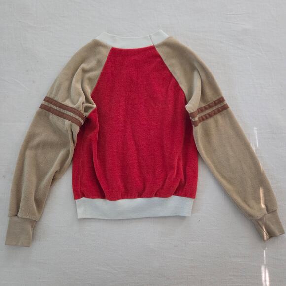 Vintage 70s Velour Long Sleeve 5t - Picture 5 of 5